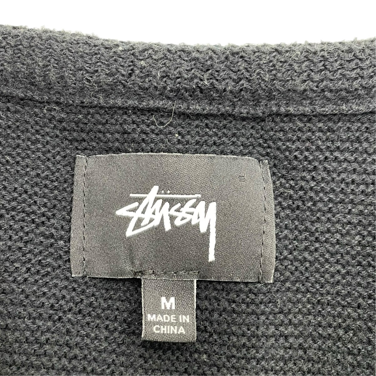 stussy Vネックニットカーディガン217048 古着・中古-5枚目のアイテム画像