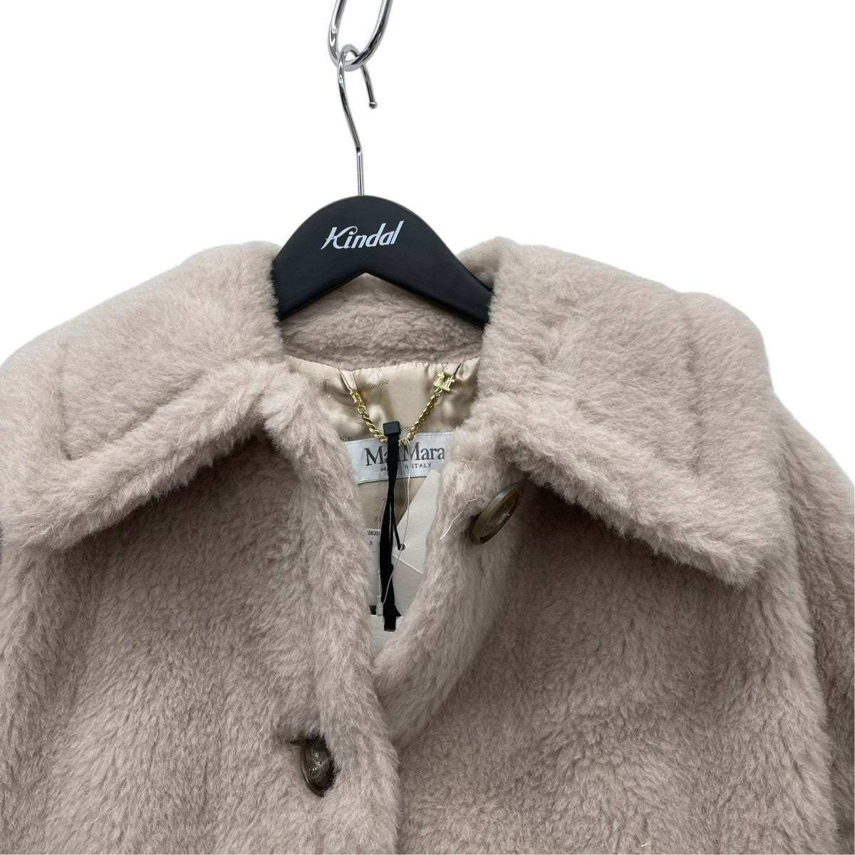 MaxMara テディベアケープ 古着・中古-3枚目のアイテム画像