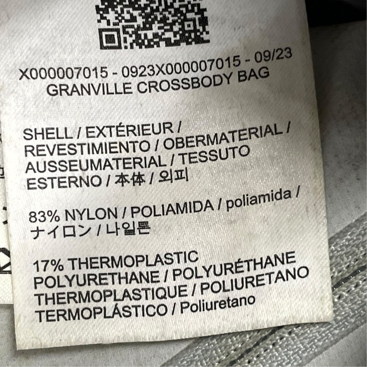 ARC’TERYX GRANVILLE CROSS BODY BAGウエストバッグ 古着・中古-6枚目のアイテム画像