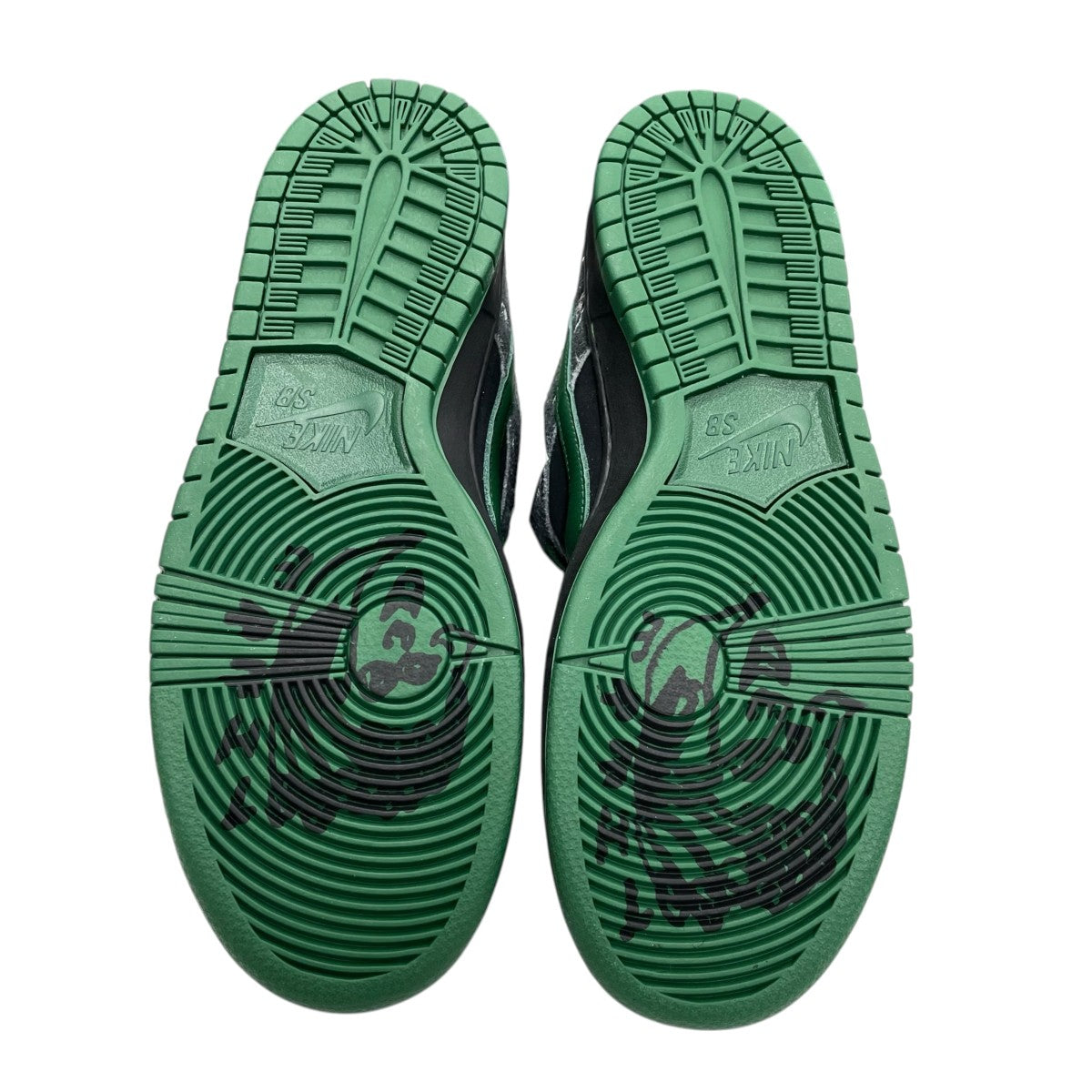 NIKE×There Skateboards SB Dunk Low Pro Anthracite and Gorge GreenスニーカーHF7743-001 古着・中古-4枚目のアイテム画像