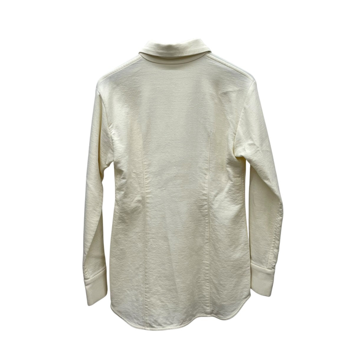 AURALEE TENSE WOOL DOUBLE CLOTH SHIRTブラウスA24AS01WP 古着・中古-2枚目のアイテム画像