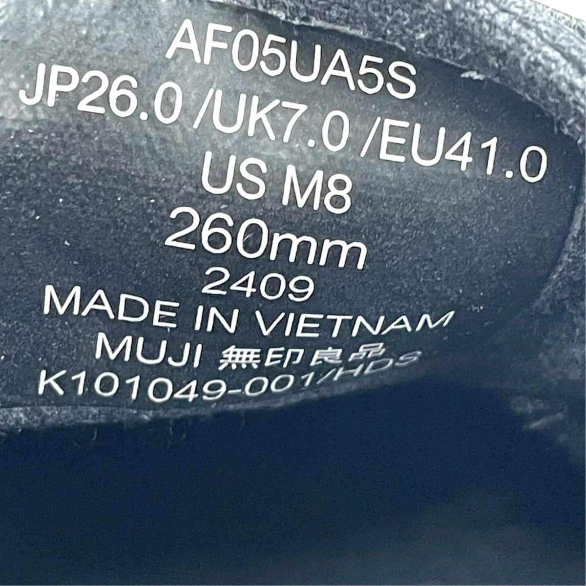 レザースニーカーAF05UA5S