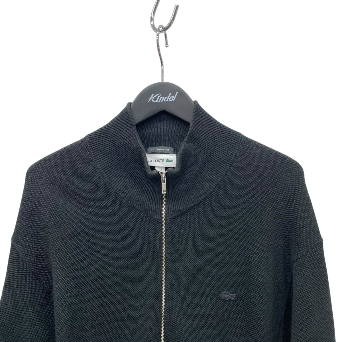 LACOSTE ジップニットジャケットAH022J 古着・中古-3枚目のアイテム画像