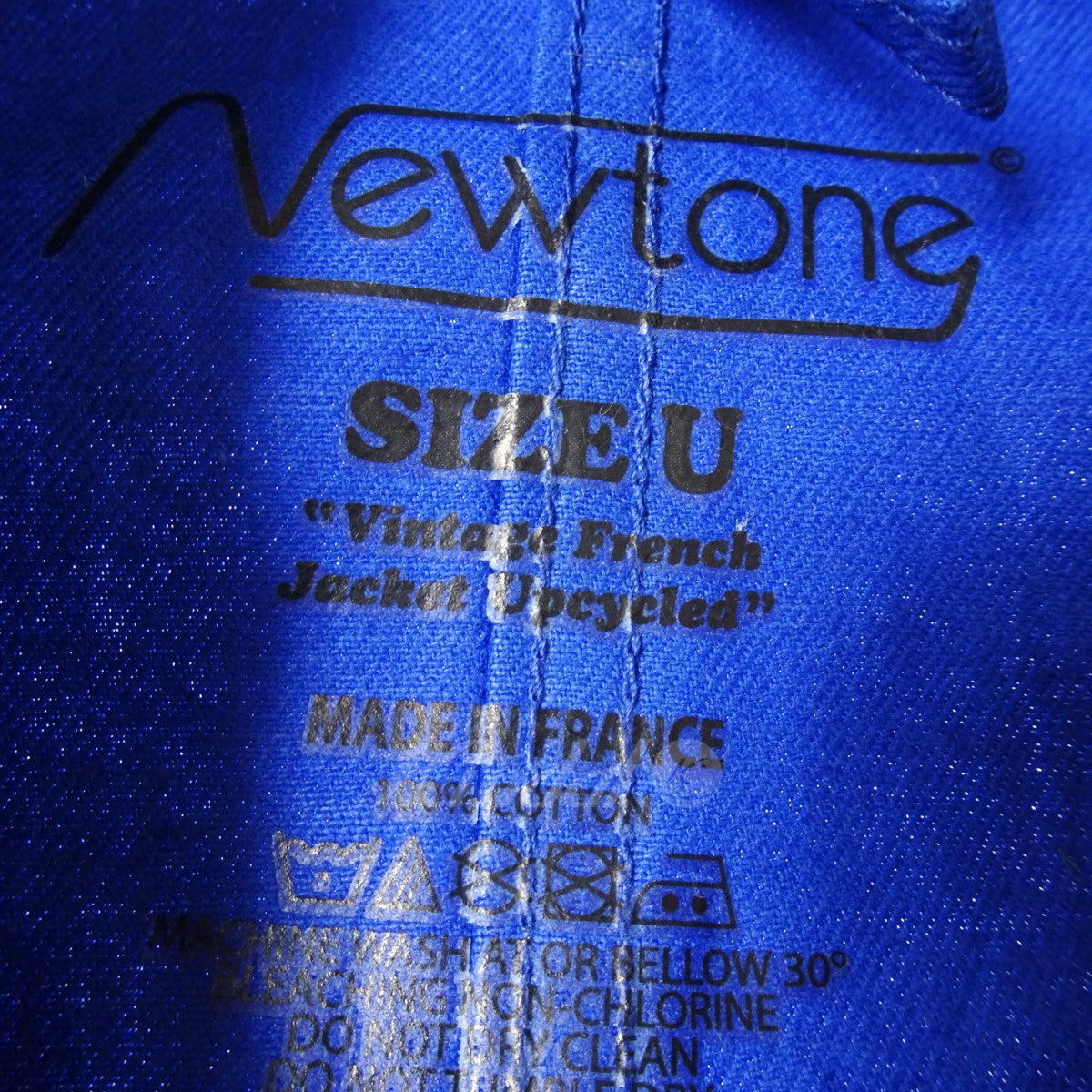 Newtone(ニュートーン) スマイルブルゾン USED Fabric 22SS 22