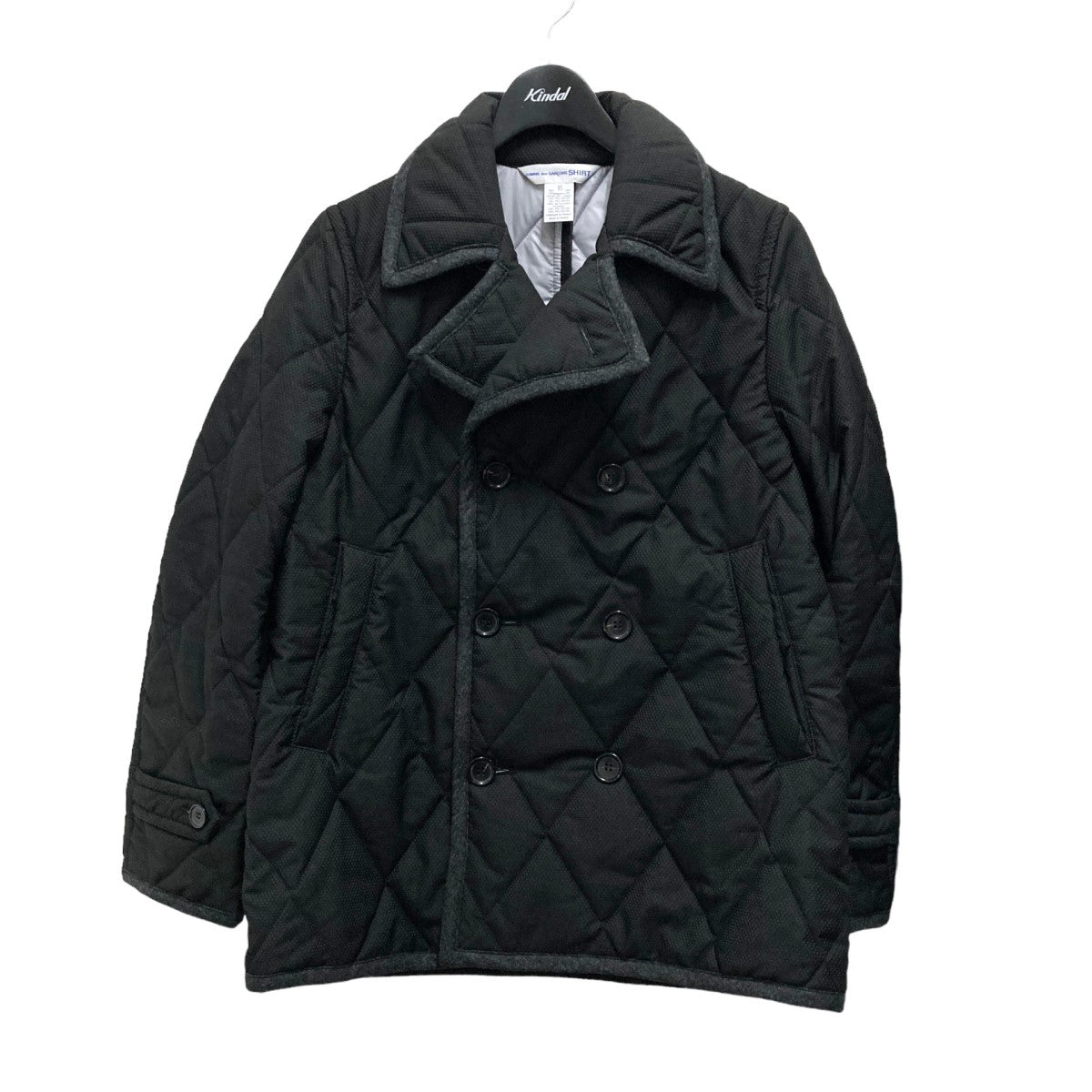 COMME des GARCONS SHIRT QUILTED PEA COAT 中綿ジャケット FJ-C003 の古着・中古アイテム