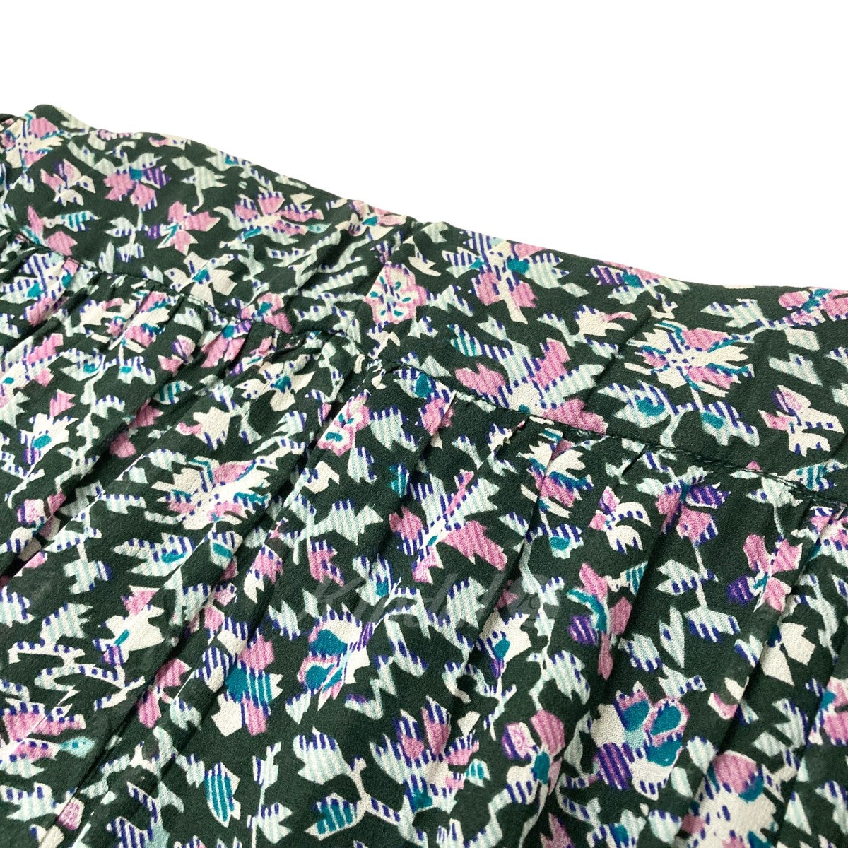 Floral Print Maxi Skirt　18A020E