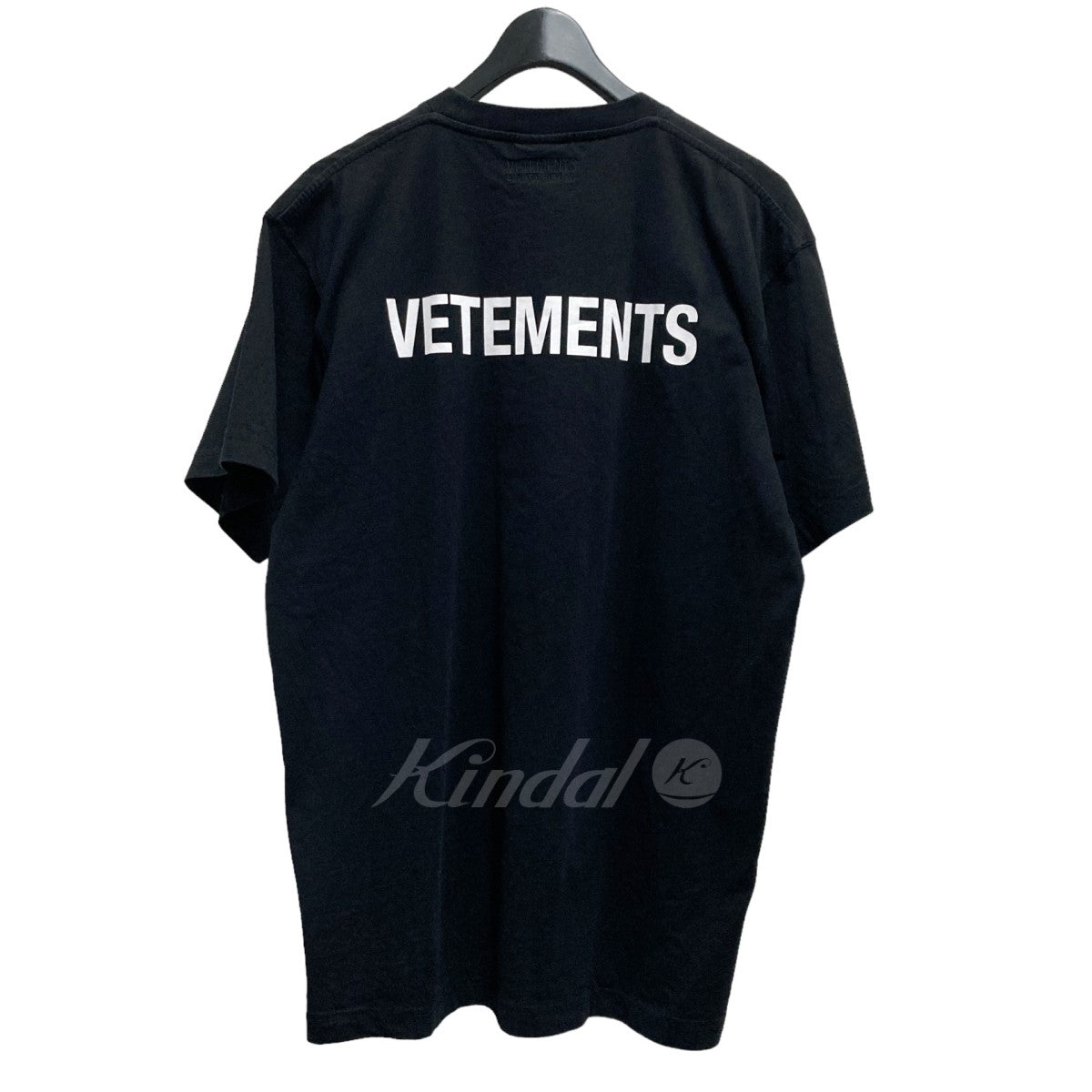 VETEMENTS(ヴェトモン) LOGO T-SHIRT ロゴプリントTシャツ UA52TR240B ...