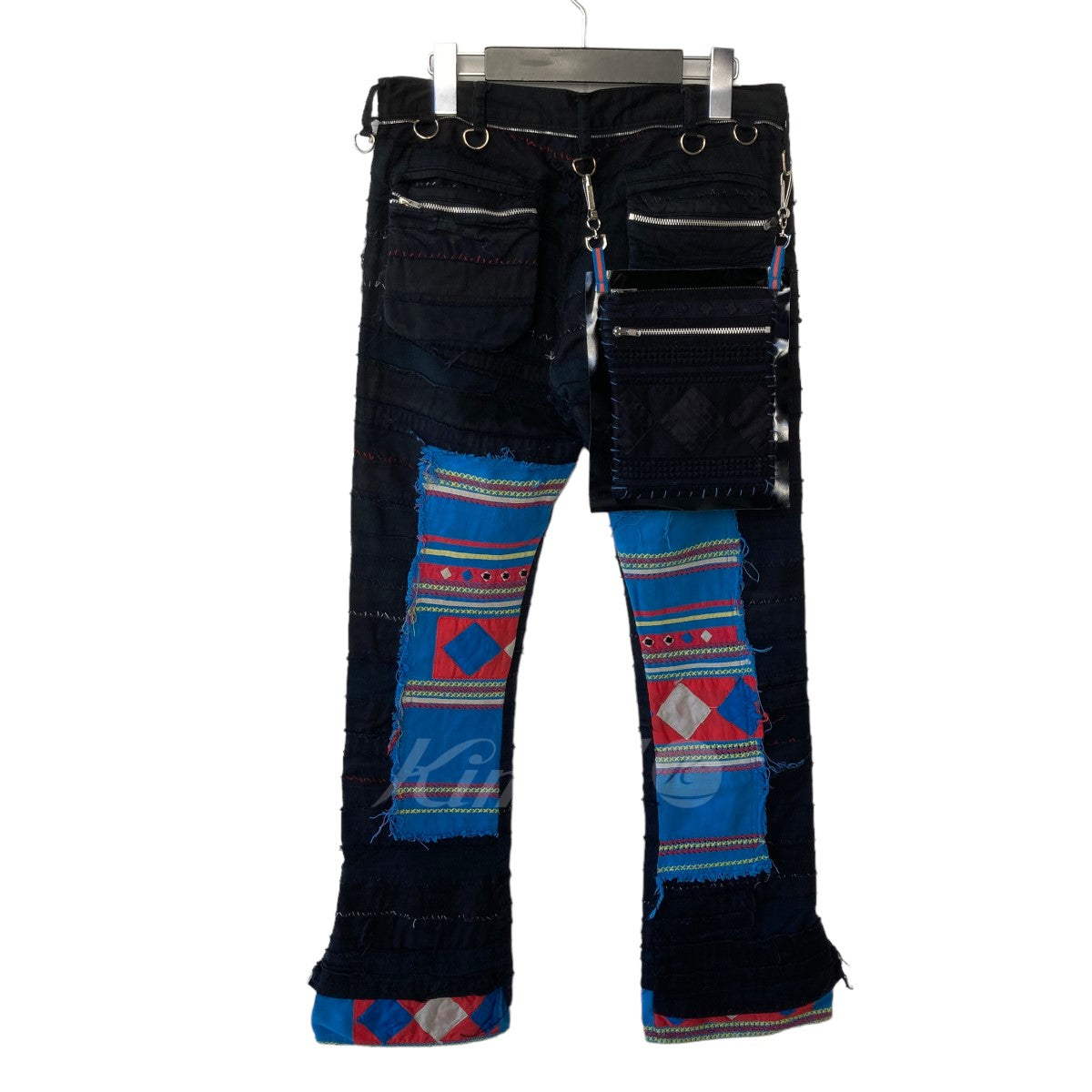 Undercoverism(アンダーカバーイズム) 2003SS SCAB PATCHWORK PANTS U222 ブラック サイズ  M｜【公式】カインドオルオンライン ブランド古着・中古通販【kindal】