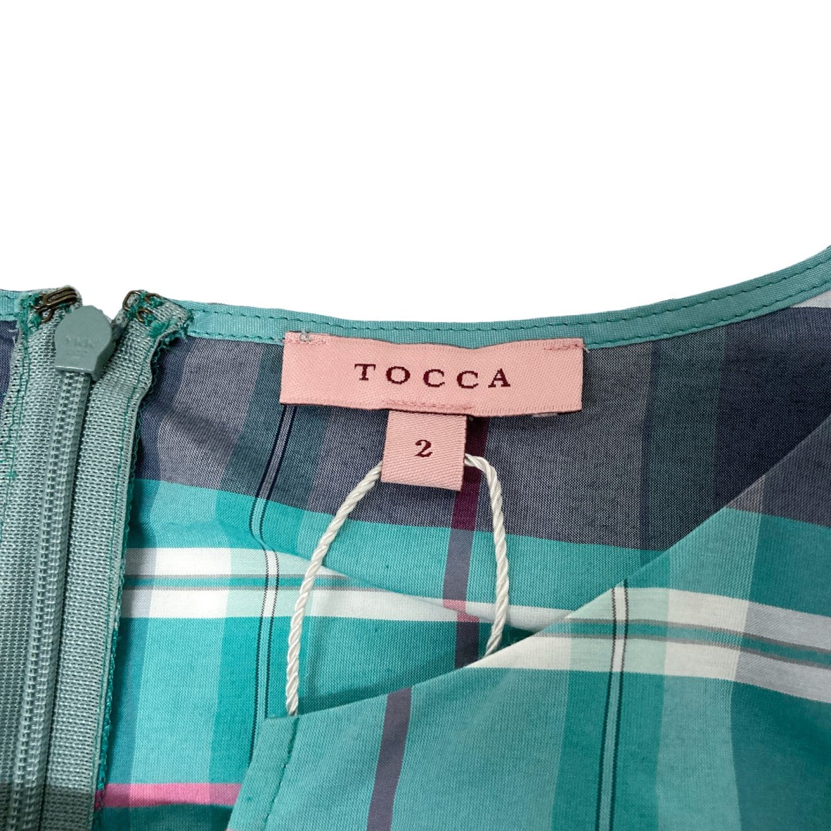 TOCCA(トッカ) チェックワンピース664-5 NO OP TOKM 0530 664-5 NO OP 