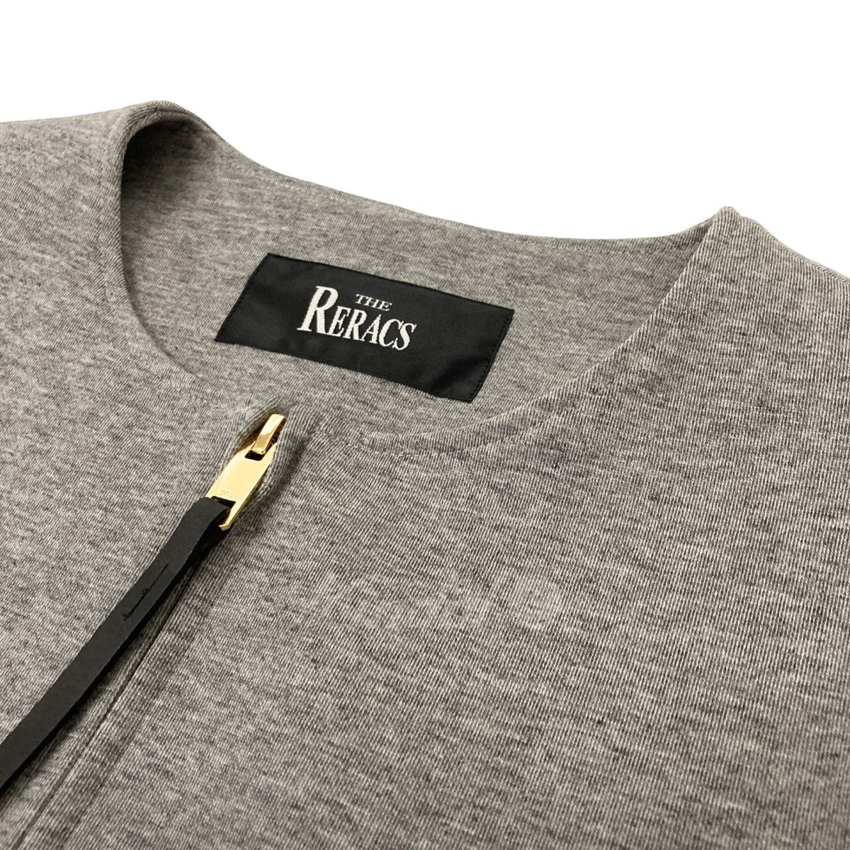 THE RERACS(ザ・リラクス) ノーカラージップワンピース 20FW-RECS-266L-J