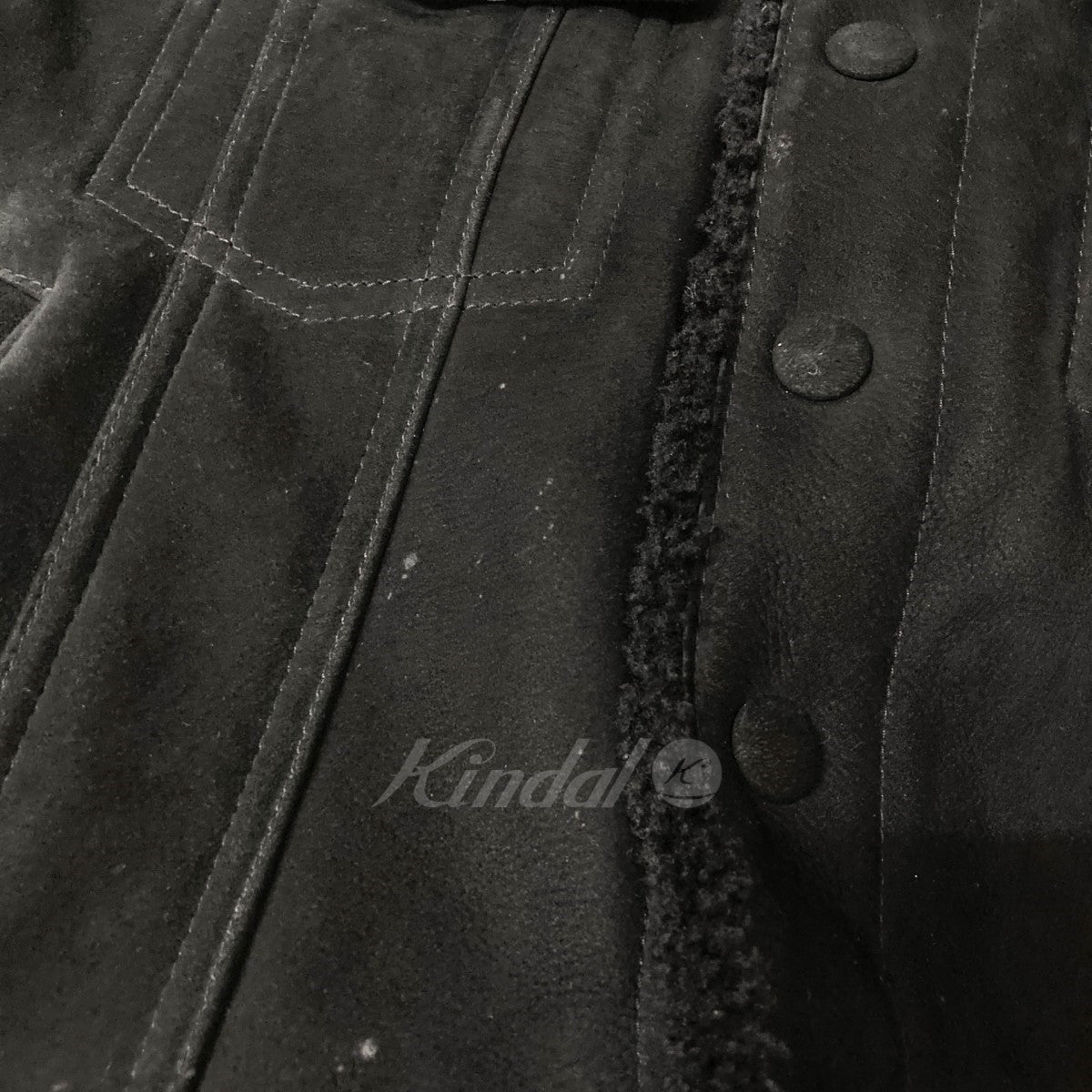 20AWムートンレザー トラッカージャケット635825