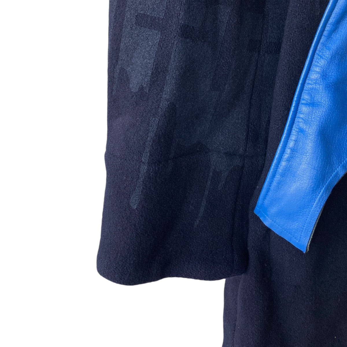 96AWWIRE期 十字架縮絨コートWIRE CROSS PRINT COATUC-6W-CO-03