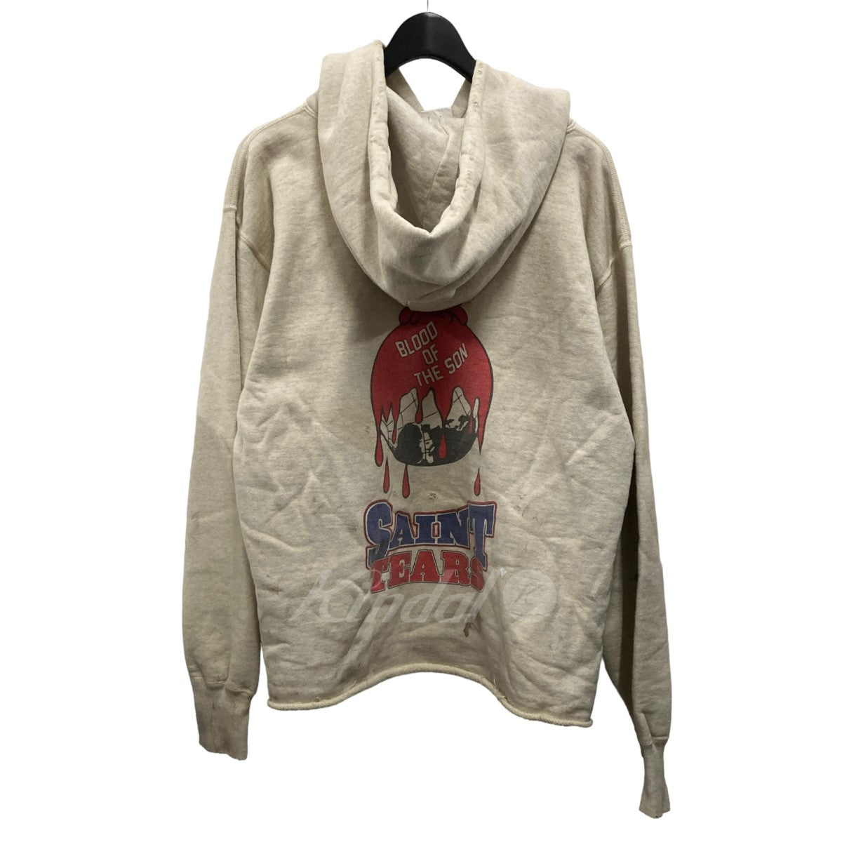 SAINT MICHAEL(セント マイケル) DT HOODIE／HOLY GIRL／GRAY 22AW SM 