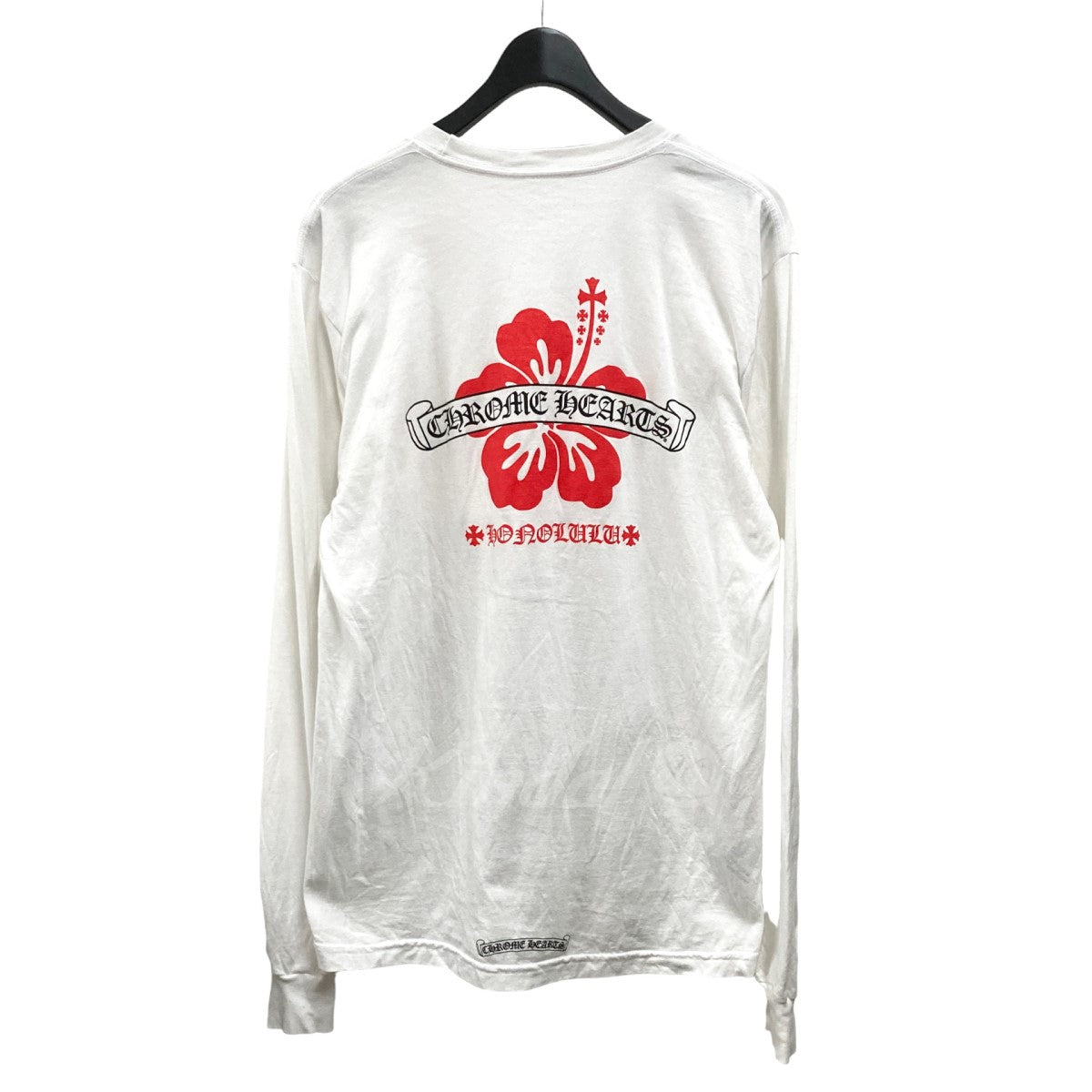 CHROME HEARTS Honolulu Limited Back Scroll Logo LS Tee の古着・中古アイテム