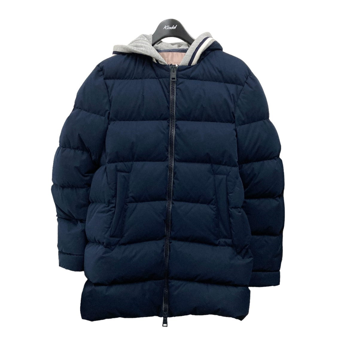 HERNO RESORT スウェットフード付ダウンジャケットPI002UR 12261 9209 古着・中古-1枚目のアイテム画像