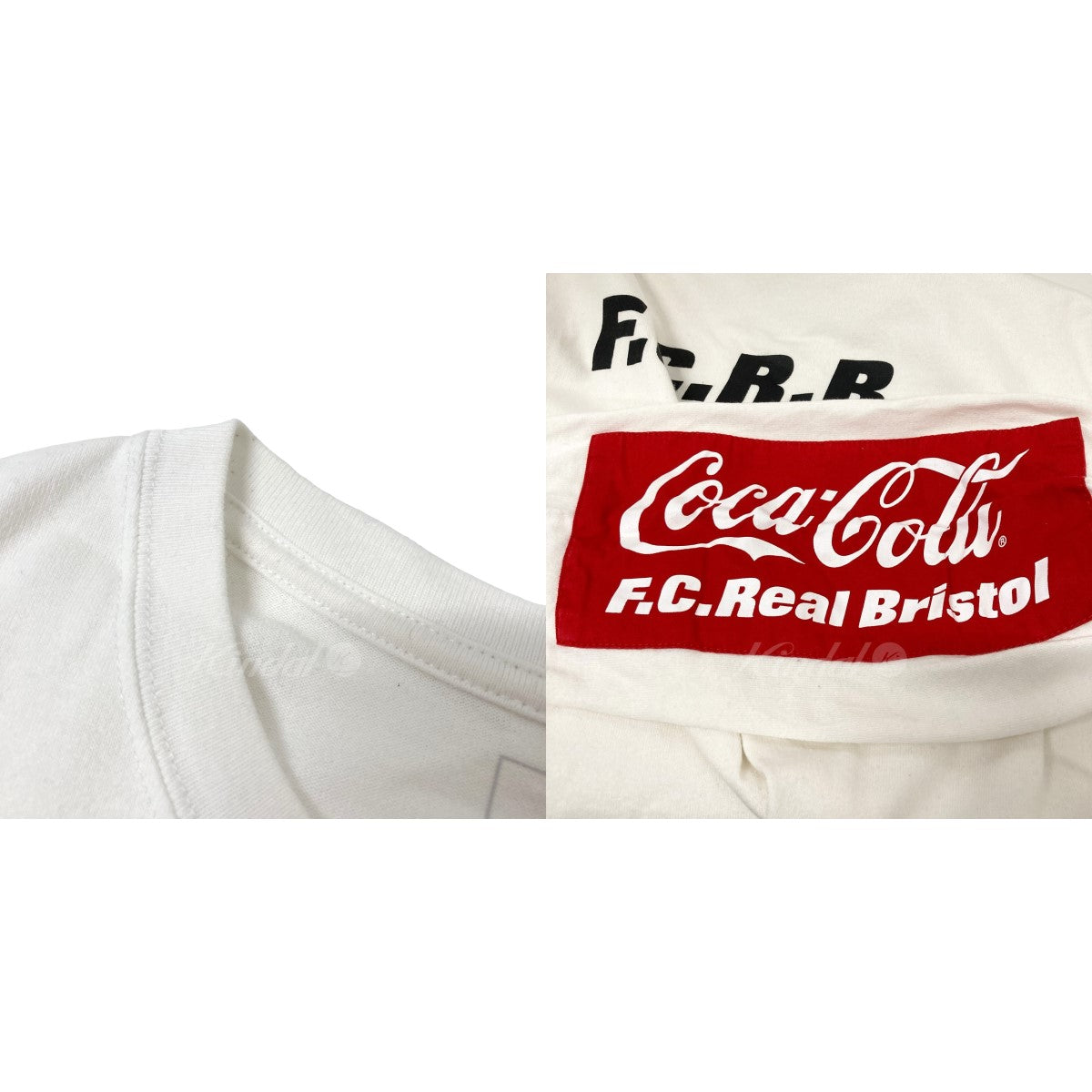 F．C．R．B．(エフシーアールビー) COCA-COLA PATCHED L／S TEE FCRB-200020 FCRB-200020 ホワイト  サイズ 15｜【公式】カインドオルオンライン ブランド古着・中古通販【kindal】