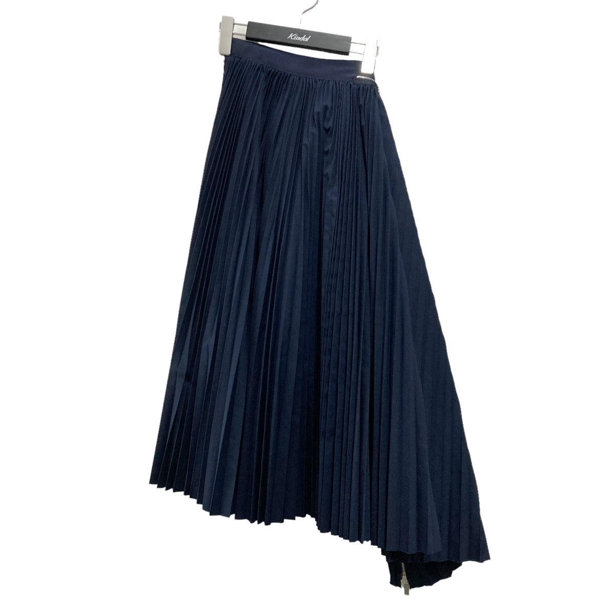 Cotton Poplin Zipper Pleated Skirt SCW-057 20SS