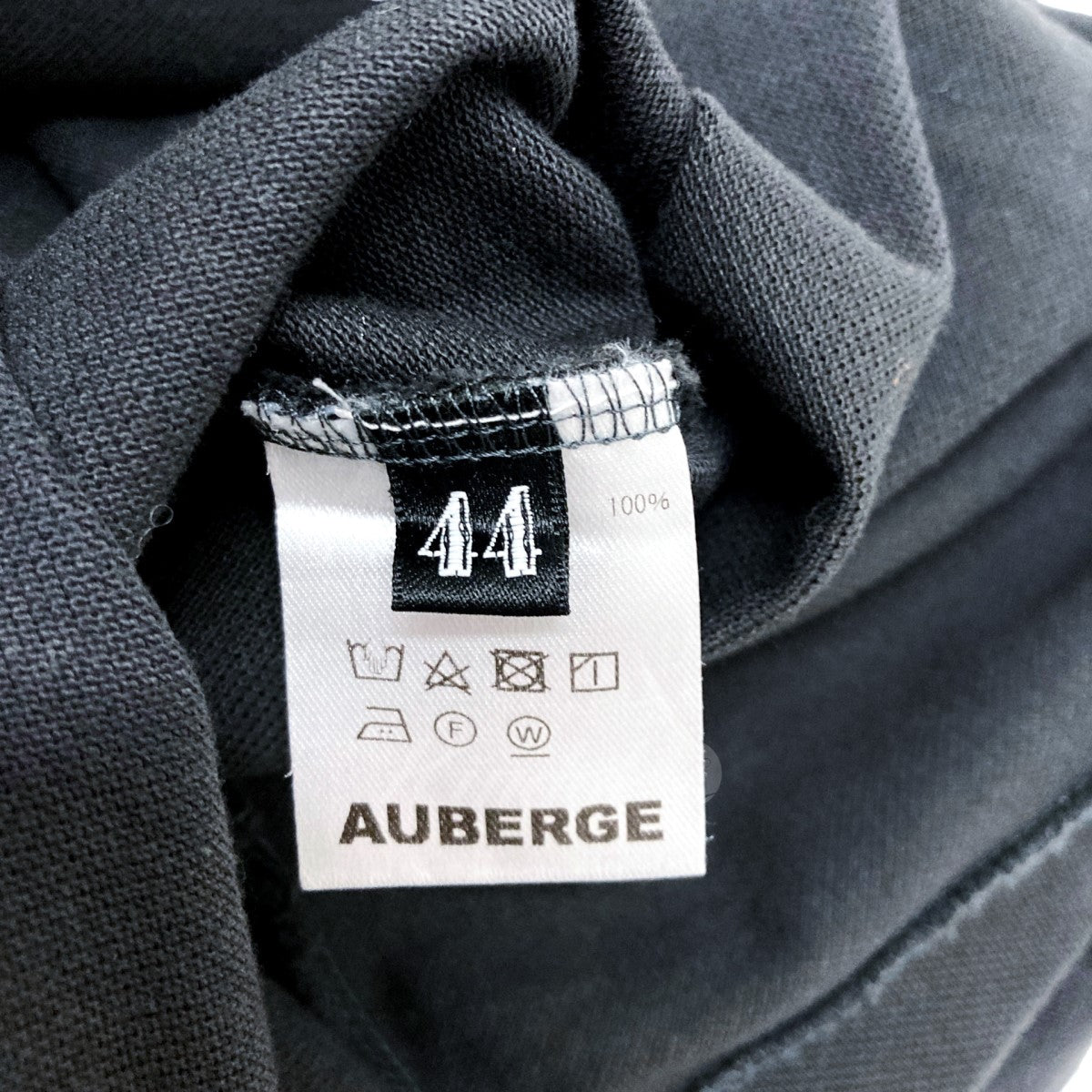 AUBERGE(オーベルジュ) NIVEN 30 半袖ポロシャツ チャコールグレー