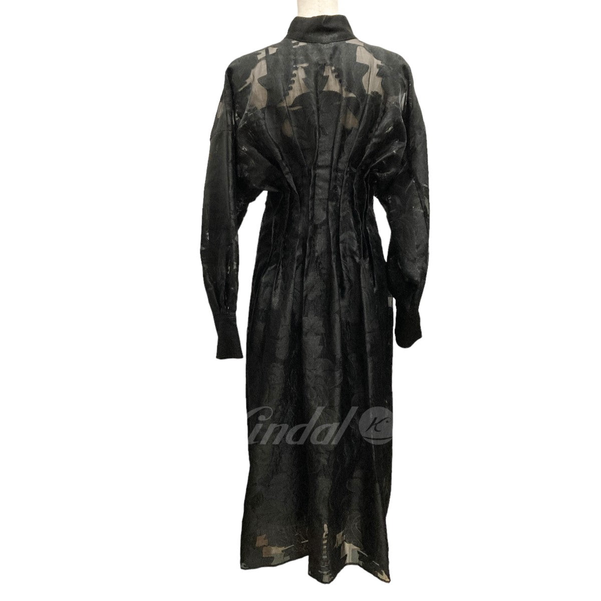 AMERI(アメリ) UND SHEER JACQUARD TUCK DRESS 02120560500 ...