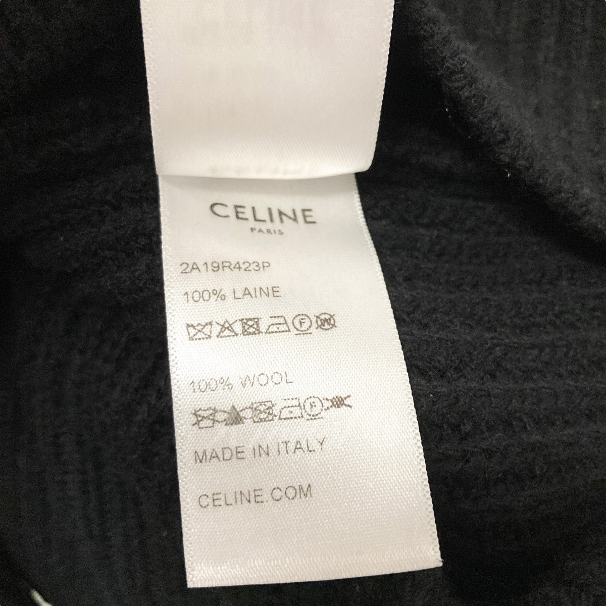 CELINE(セリーヌ) エンブロイダリー オーバーサイズセーター 2A19R423P