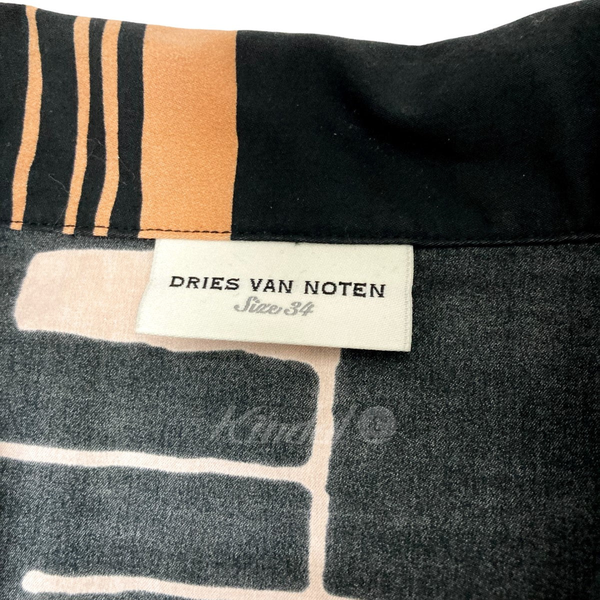 DRIES VAN NOTEN(ドリスヴァンノッテン) 総柄シャツ