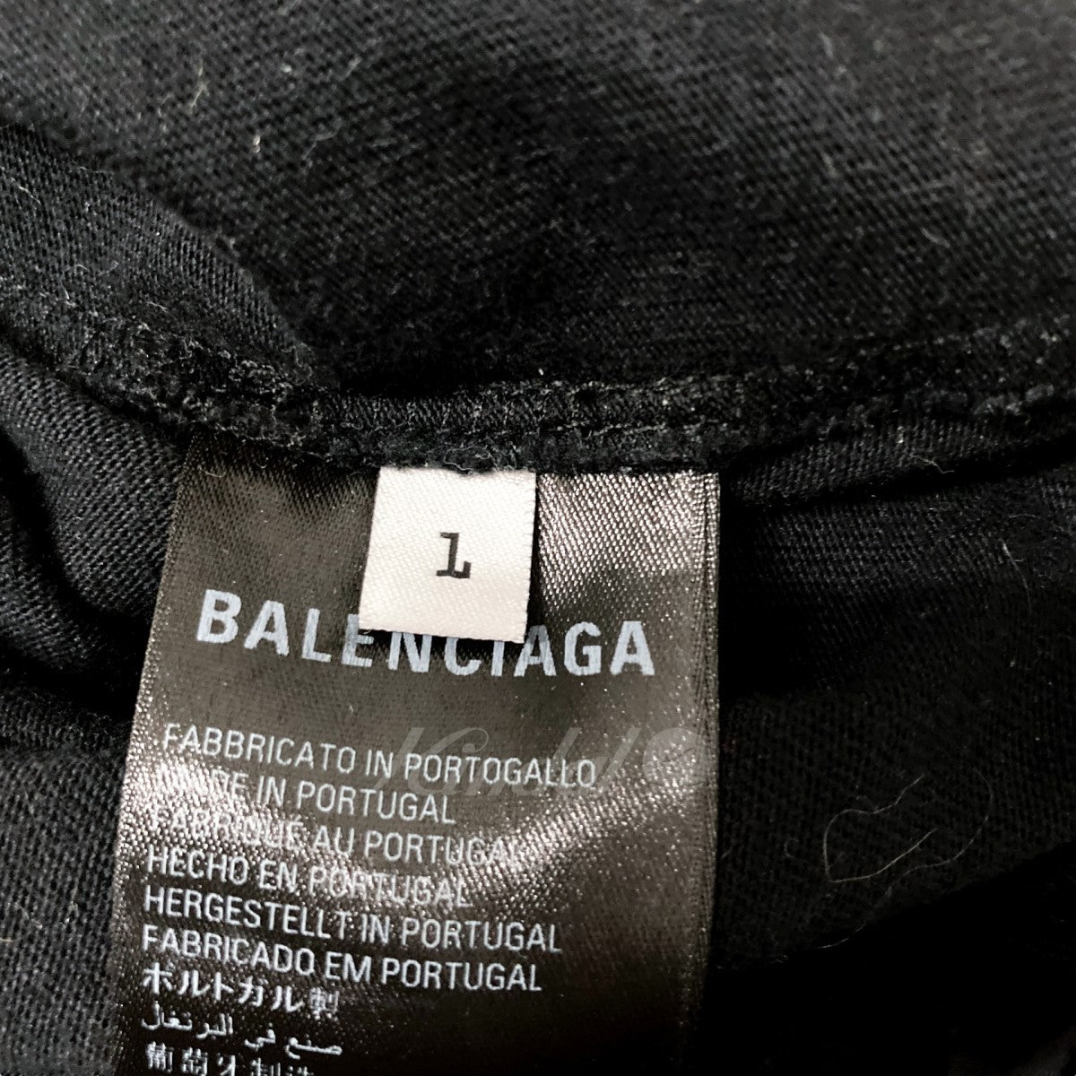 BALENCIAGA(バレンシアガ) ダメージ加工ロゴスウェット 739027 739027 