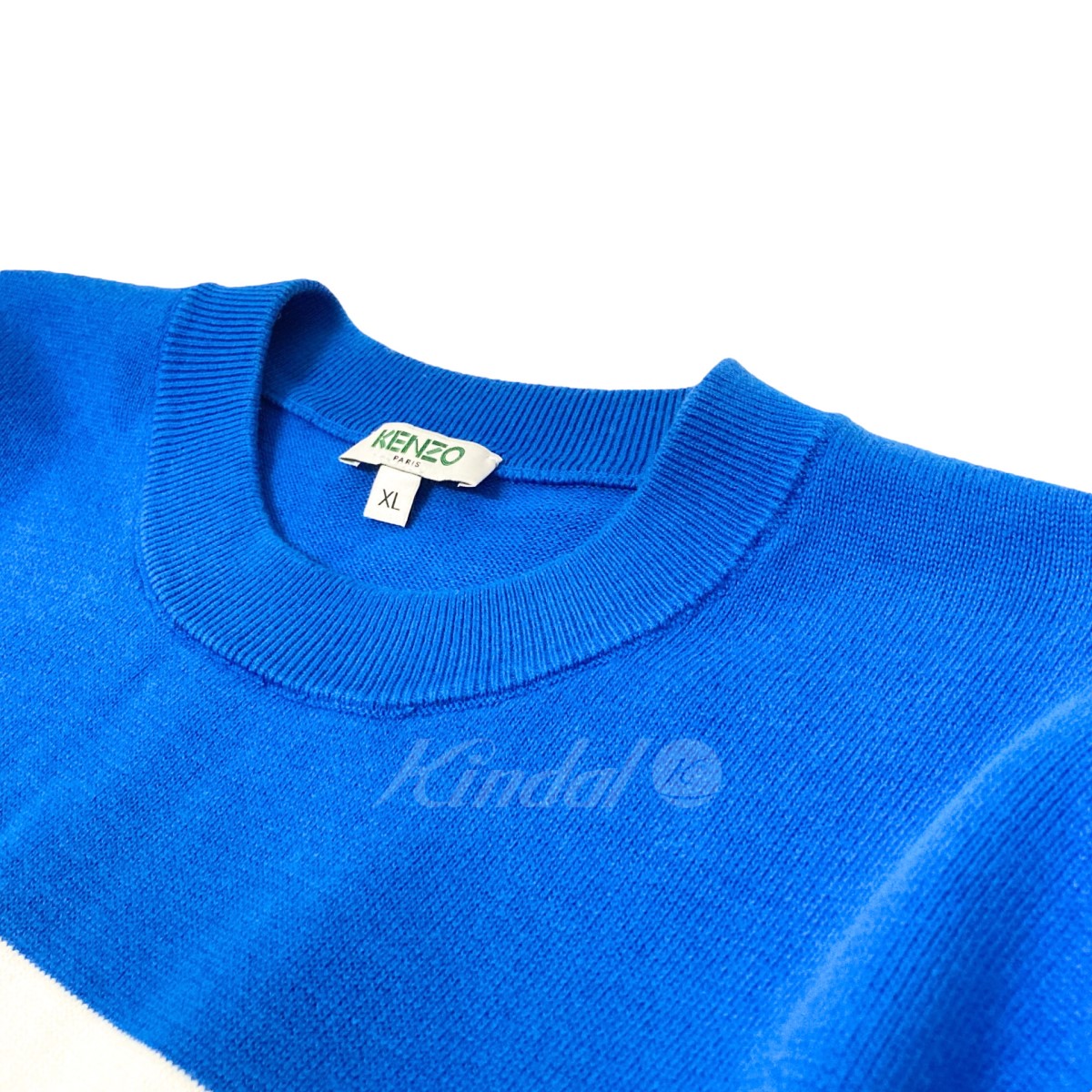 Kenzo colorblock K logo sweater selling