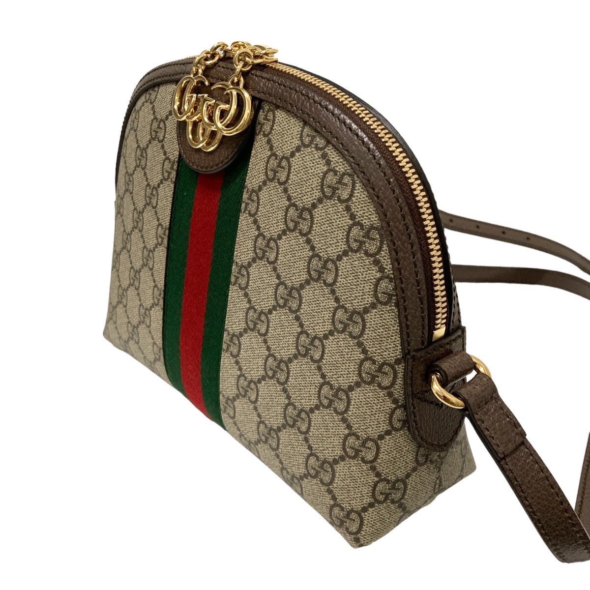 GUCCI(グッチ) オフィディアGG ショルダーバッグ499621 499621 ベージュ×ブラウン サイズ 17｜【公式】カインドオルオンライン  ブランド古着・中古通販【kindal】