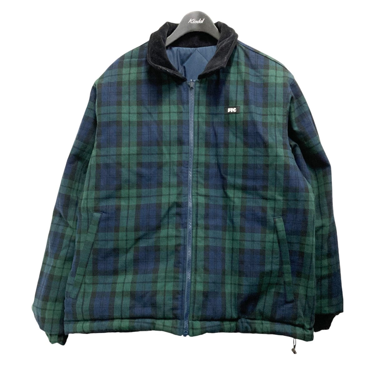 FTC(エフティーシー) REVERSIBLE PLAID PUFFY JACKETリバーシブルジャケットFTC022AWJ05  FTC022AWJ05 ネイビー×ブラック サイズ M｜【公式】カインドオルオンライン ブランド古着・中古通販【kindal】