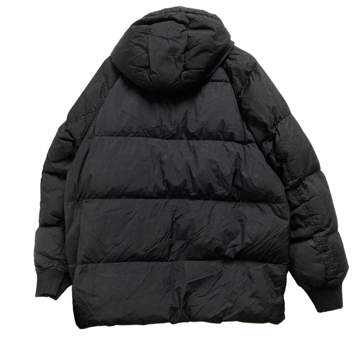 STONE ISLAND(ストーンアイランド) Garment Dyed Crinkle Reps Recycled Nylon Down Jacket ダウンジャケット791540723 791540723 ブラック サイズ XL｜【公式】カインドオルオンライン ブランド古着・中古通販【kindal】