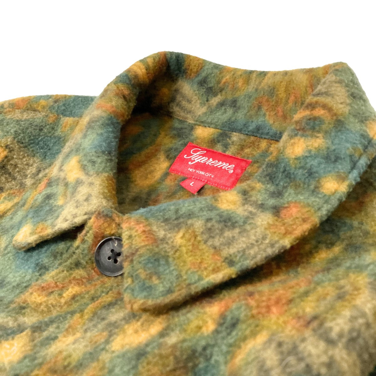 Supreme(シュプリーム) Paisley Fleece Shirtフリースシャツ