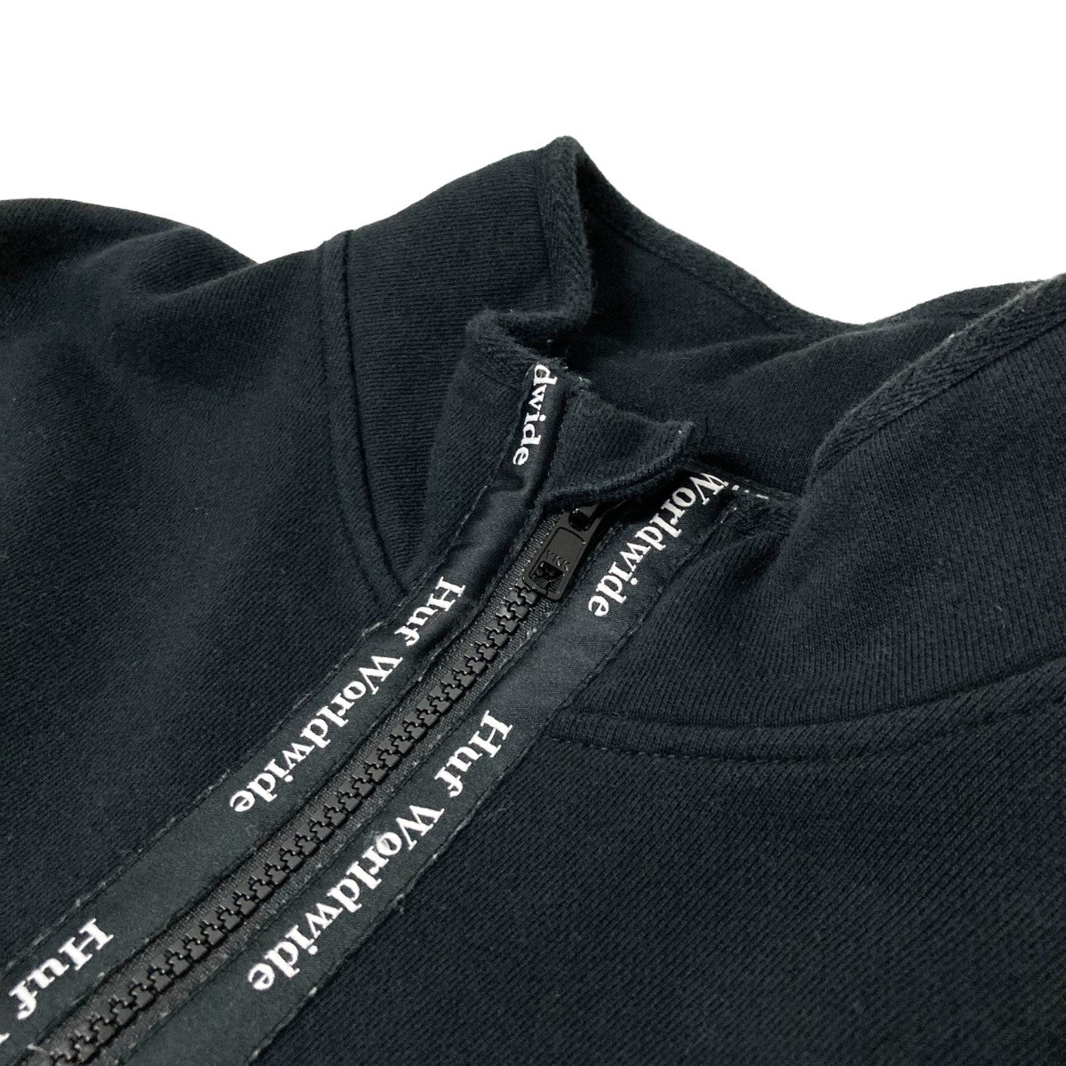 HUF ハーフジップ スウェット - メルカリ