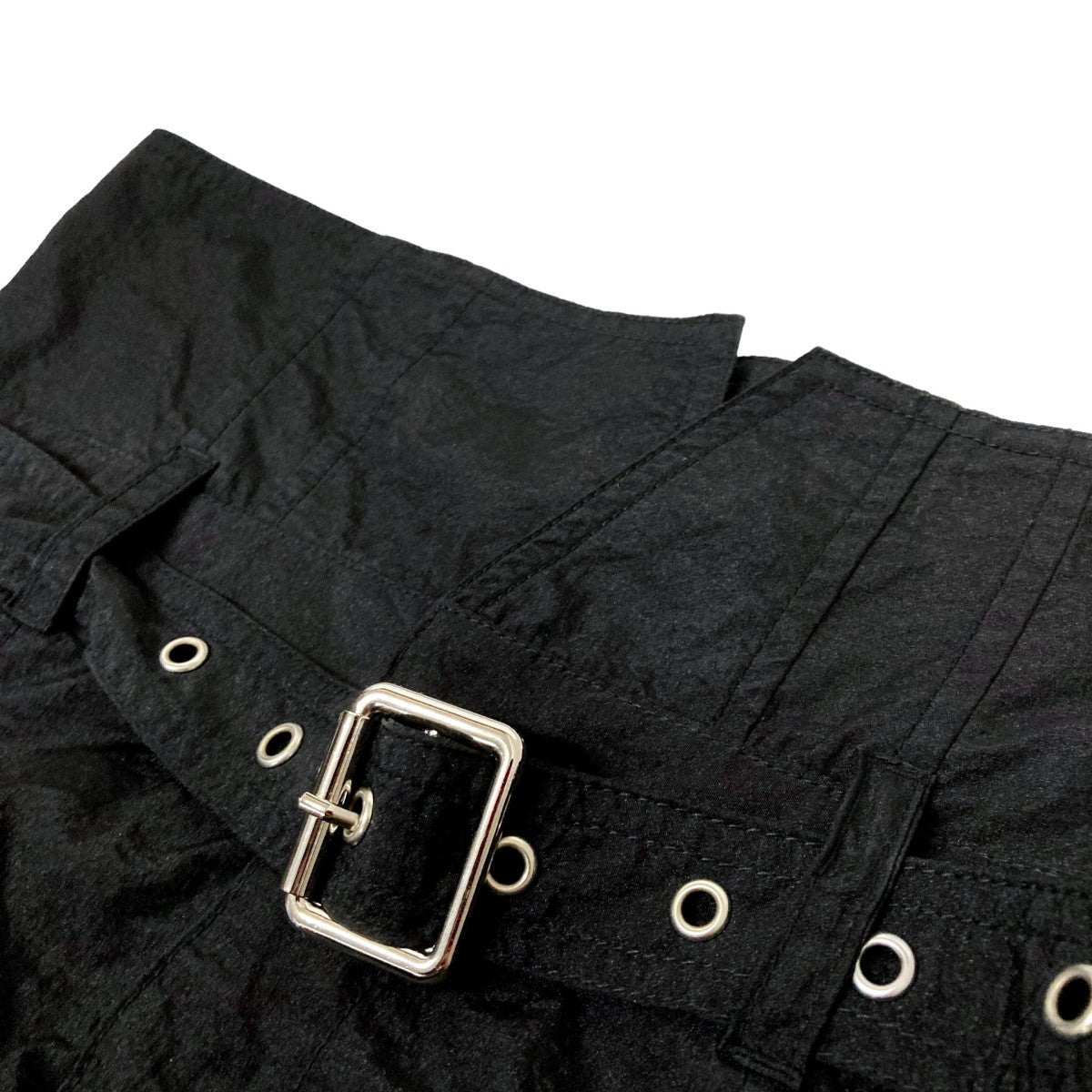 DRAWSTRING GATHER MINI SKIRTギャザーミニスカート1724221045-0