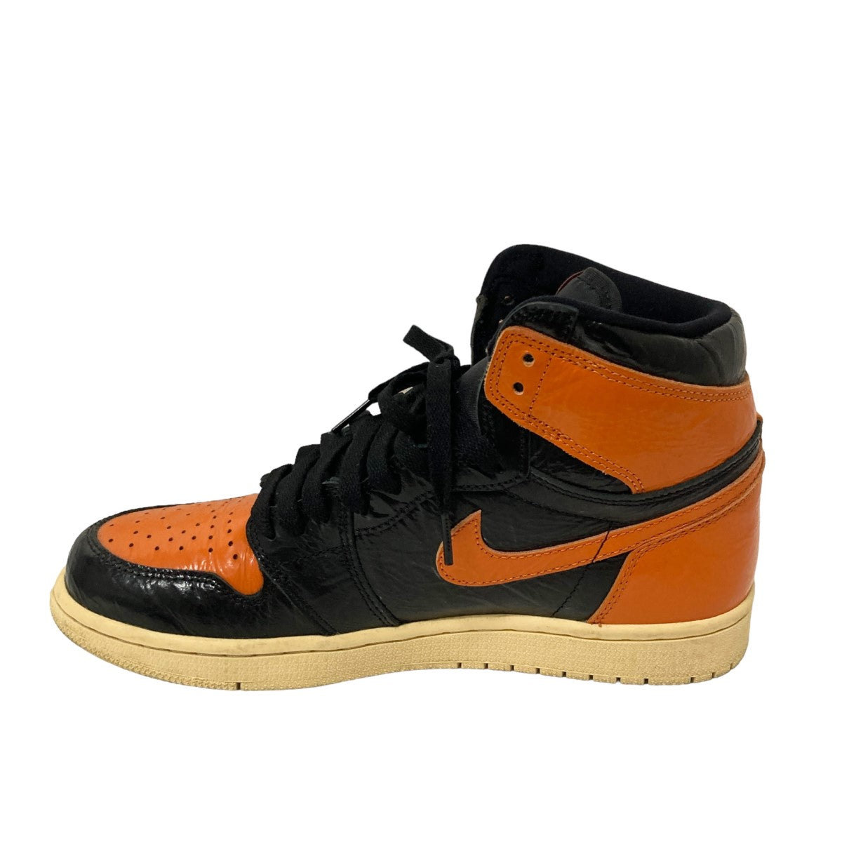 NIKE(ナイキ) AIR JORDAN 1 RETRO HIGH OGスニーカー555088 028 555088 028 ブラック×オレンジ  サイズ 27cm｜【公式】カインドオルオンライン ブランド古着・中古通販【kindal】