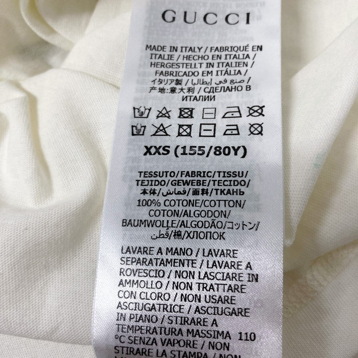 THE NORTH FACE×GUCCI プリント半袖Tシャツ615044 615044