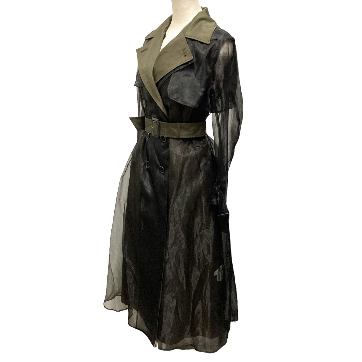 AMERI(アメリ) 4WAY シアードッキングトレンチ01110740480