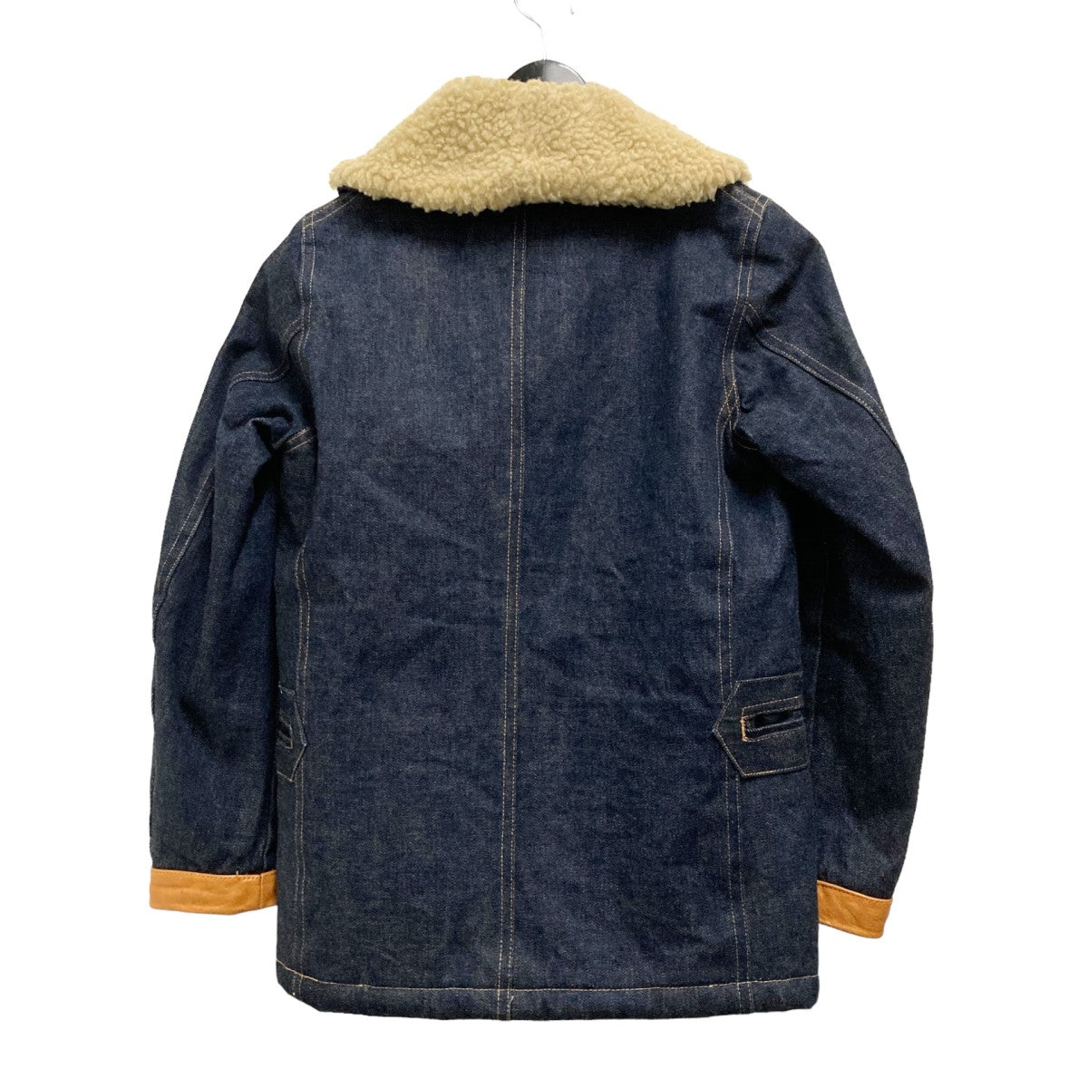 GOLD 14oz． DENIM JACKET BOA FLEECE裏ボアデニムジャケット 古着・中古-2枚目のアイテム画像