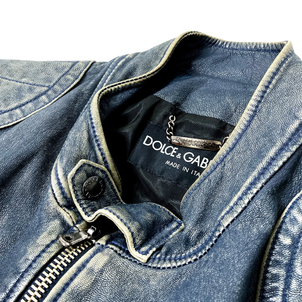 DOLCE ＆ GABBANA(ドルチェアンドガッバーナ) レザージャケット