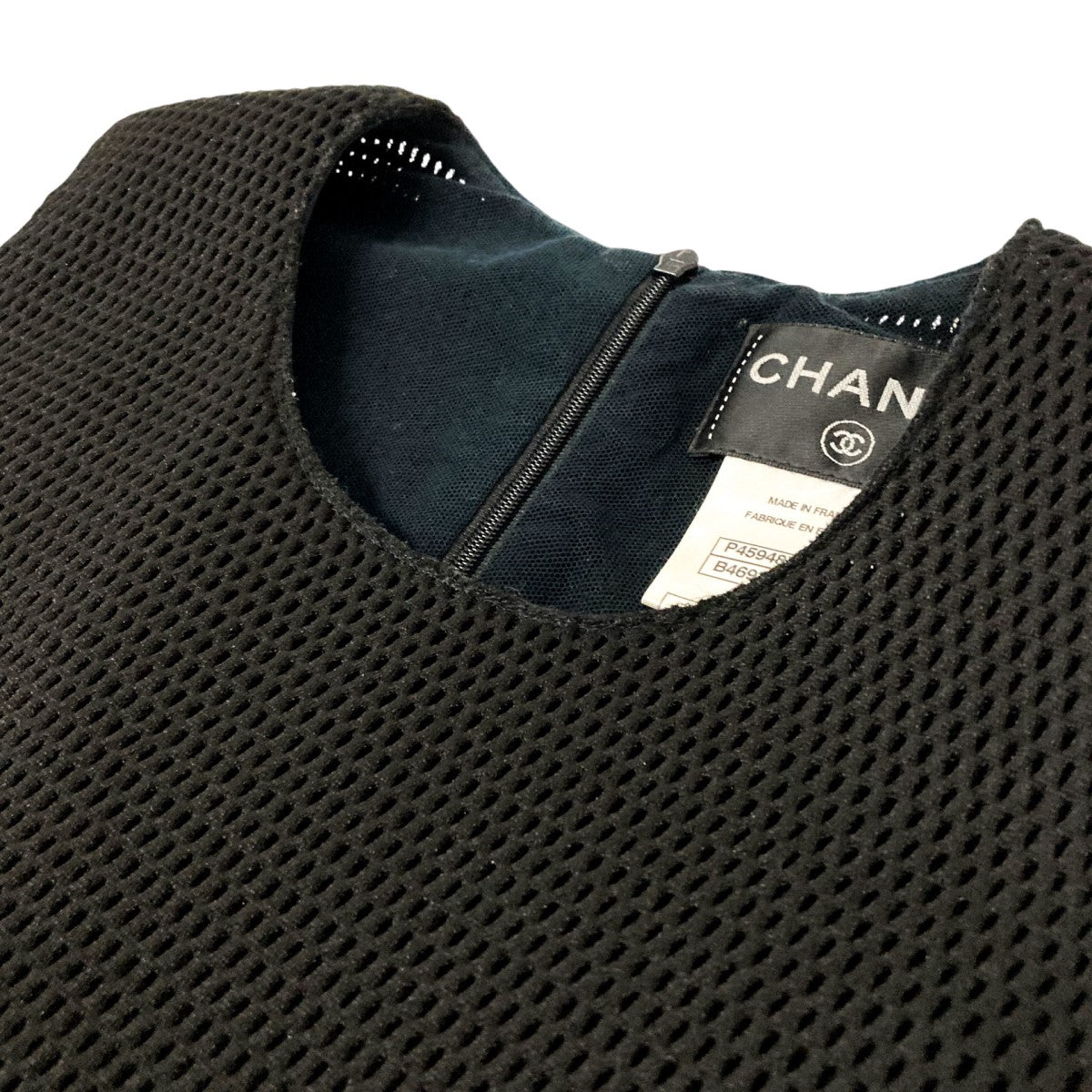 CHANEL ツイード切替ワンピースP45948W05299 の古着・中古アイテム