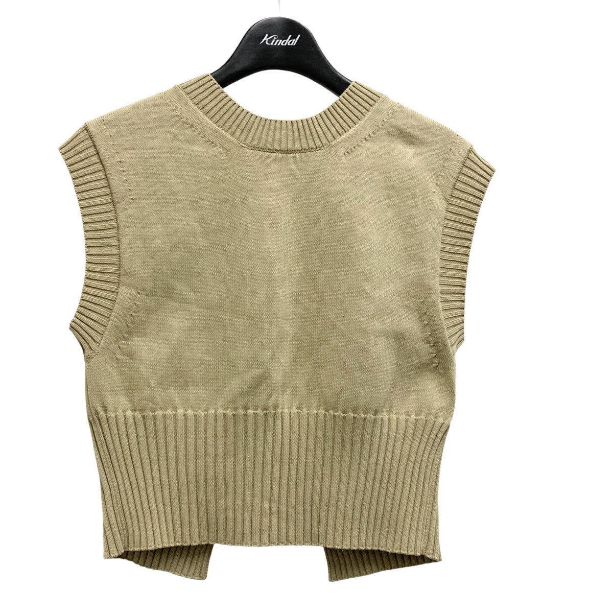 22SSCOTTON DRY KNIT VESTニットベストA22SV01AD