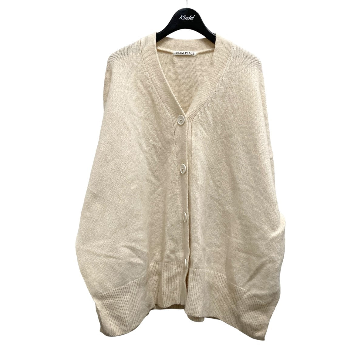 plage 【R’IAM】washable wool カーディガン プラージュ 中古・古着通販】R'IAM (リアム) Plage (プラージュ) Washable