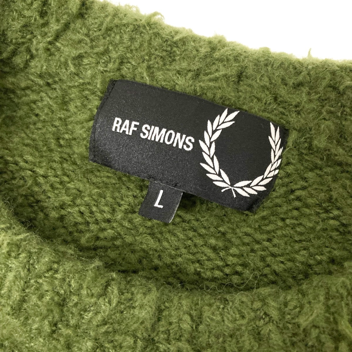 Fluffy Knit Jumperロゴ刺繍ニットSK6518