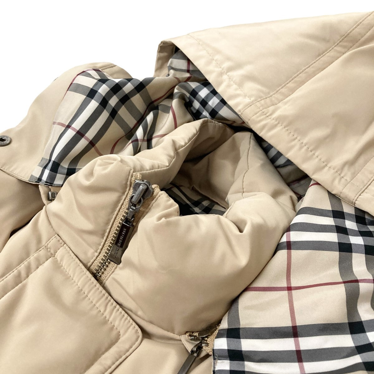 BURBERRY LONDON(バーバリーロンドン) ダウンジャケットFR030 795 42 FR030 795 42 ベージュ サイズ  38｜【公式】カインドオルオンライン ブランド古着・中古通販【kindal】