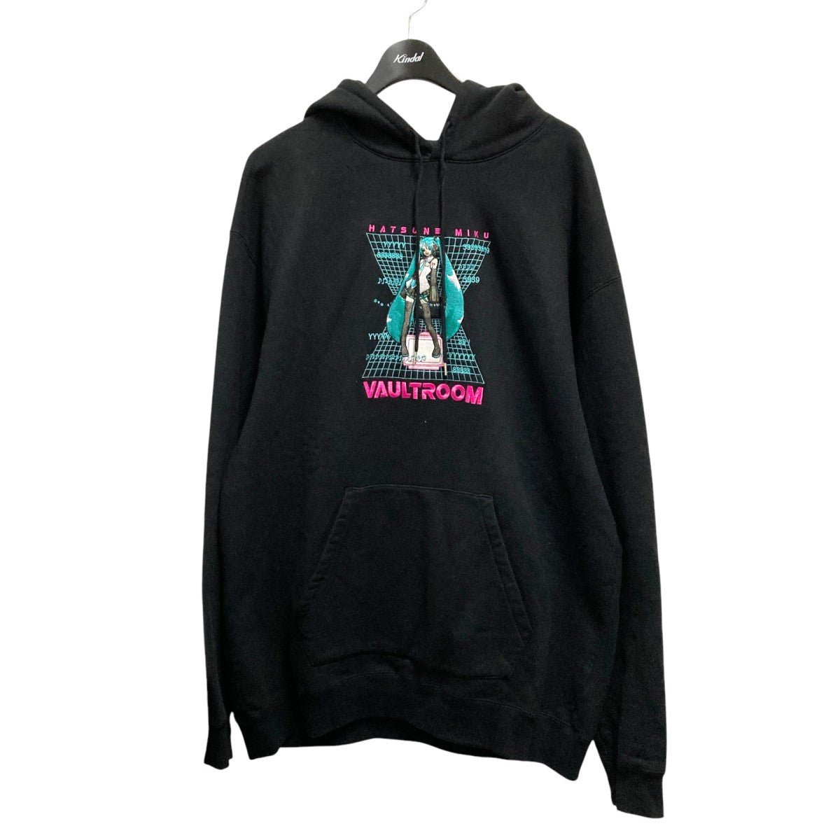 HATSUNE MIKU HOODIEプルオーバーパーカー