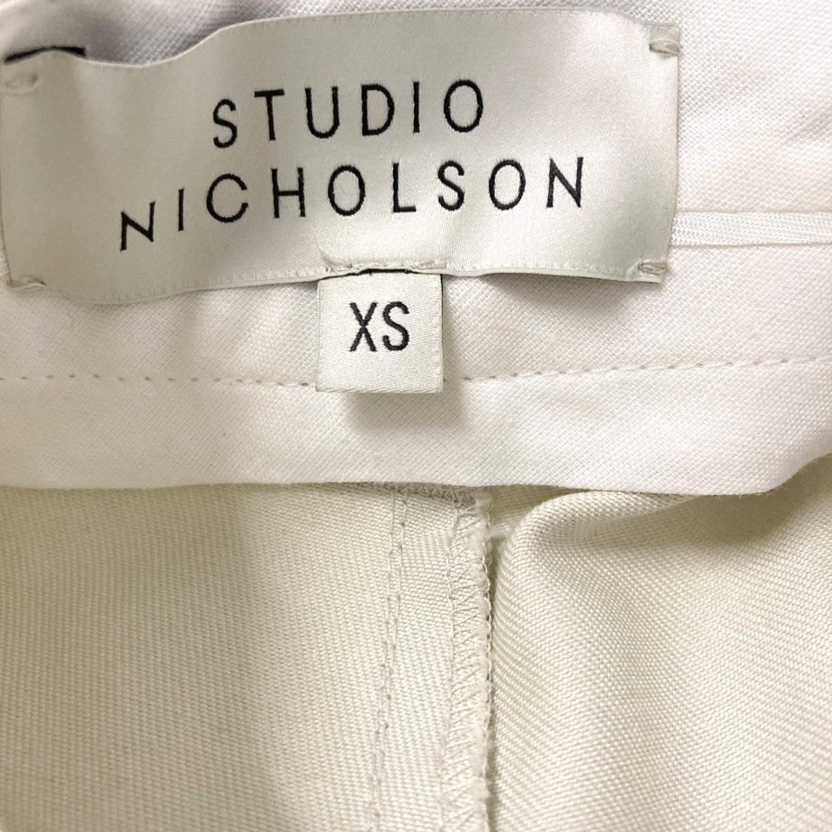 Sorte Pant in Cream– Studio Nicholson