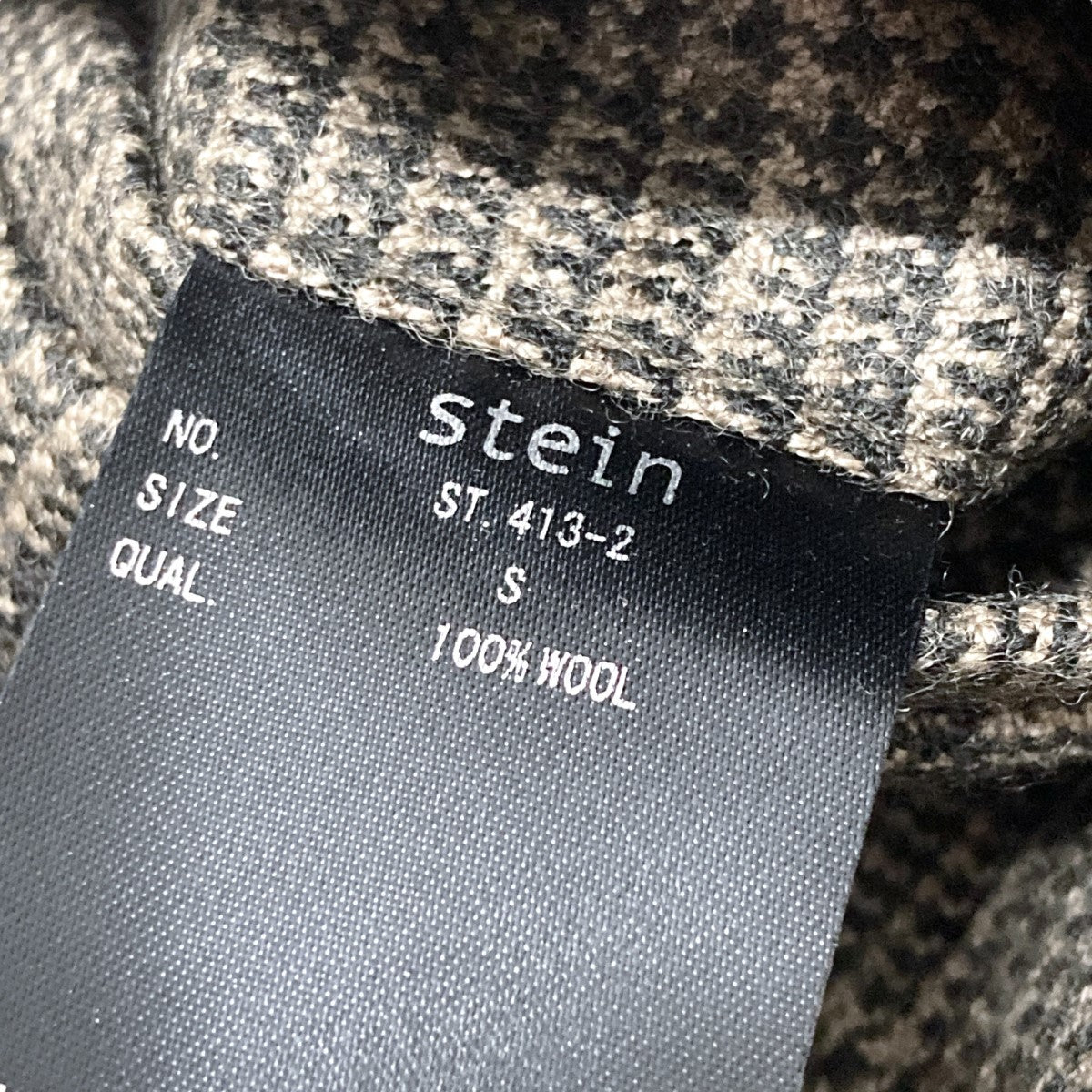 EX WIDE TAPERED TROUSERSチェックテーパードパンツST 413 2