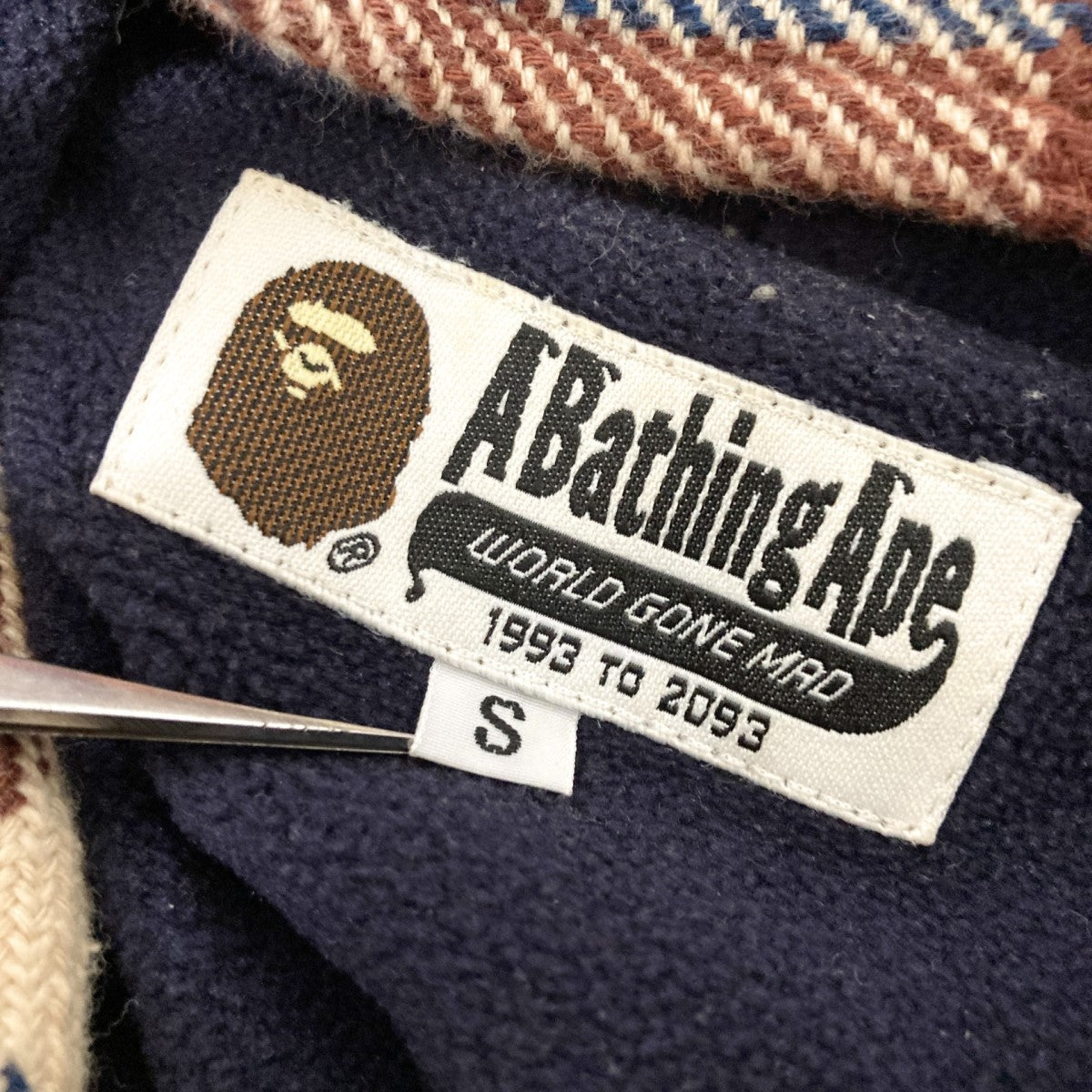 A BATHING APE(アベイシングエイプ) ラブジェネチェックCPO