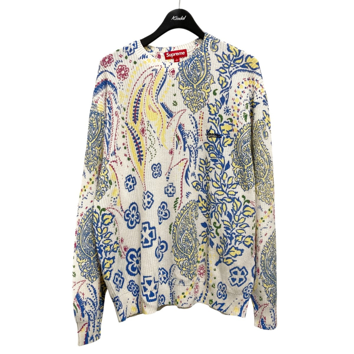 Printed Paisley Sweaterプリントニット