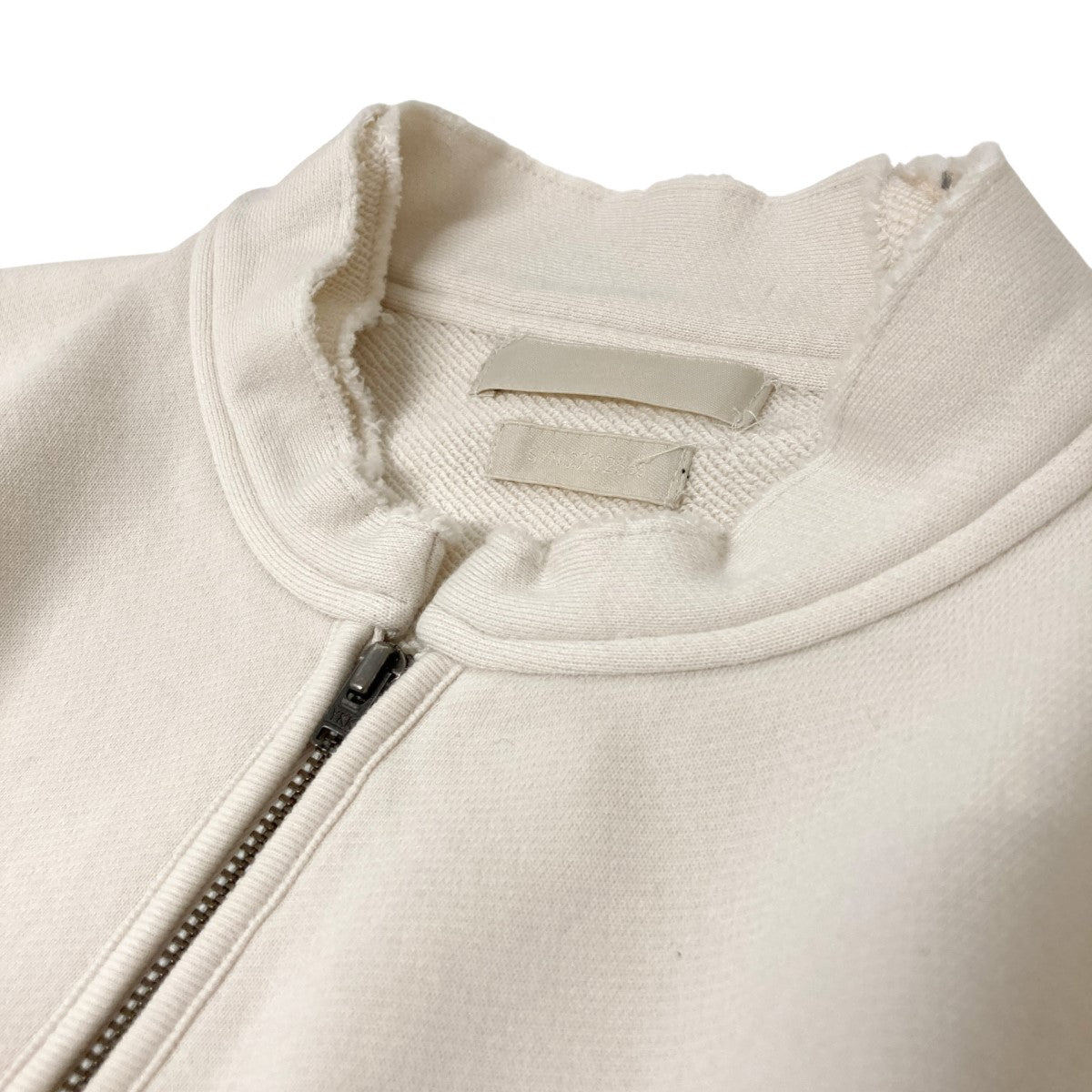 【yoke】ハーフジップ スウェット 白・サイズ3 YOKE(ヨーク) ハーフジップスウェットYK22SS0337CS YK22SS0337CS