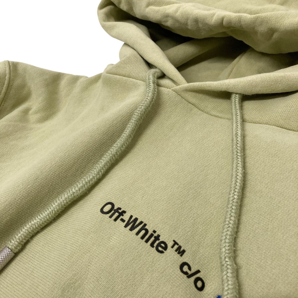 OFFWHITE×Champion 18SSHooded Sweatshirtプルオーバーパーカー 